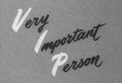 Very Important Person (1961)
